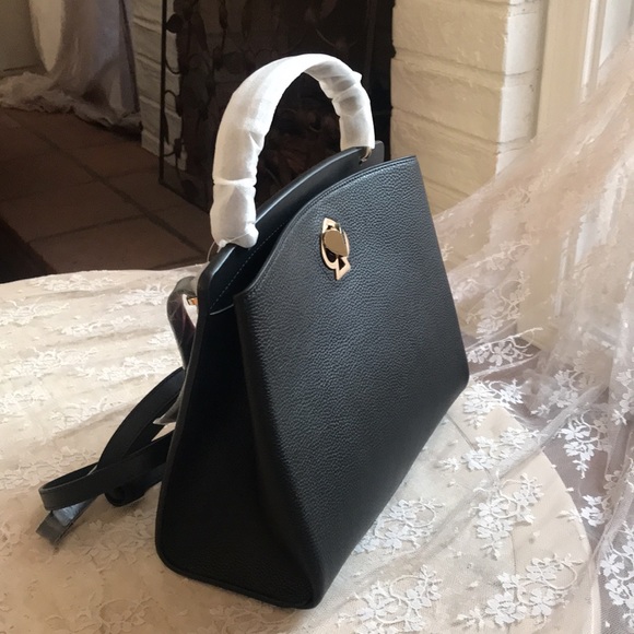 NWT Kate Spade Black Medium Satchel - Picture 10 of 16